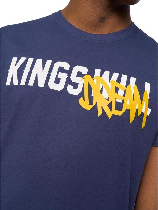 Actual product image Kings Will Dream Mens Tagged Back Print T-Shirt (M)