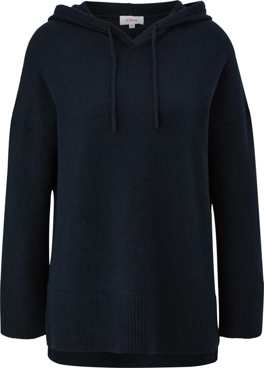 Image du produit s.Oliver Strickpullover Strickpullover mit verlängertem Rückensaum (36)