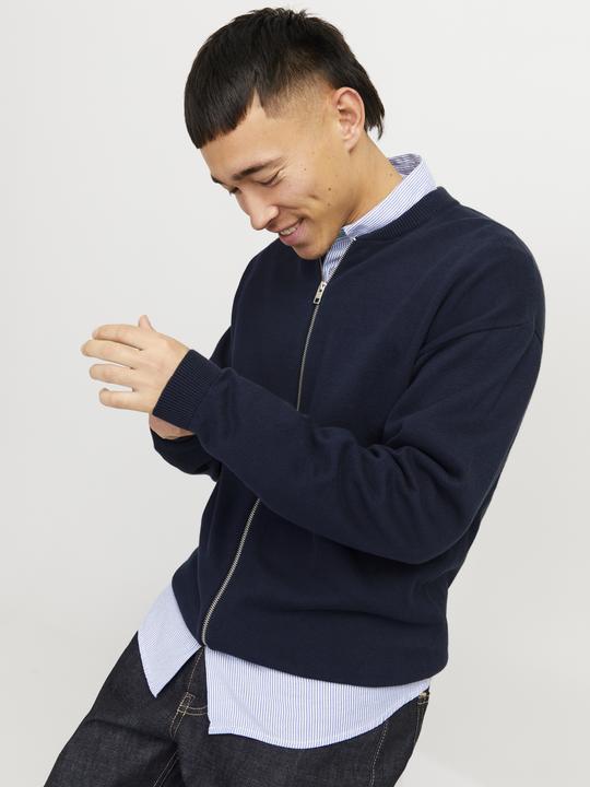 Produktbild Jack & Jones Einfarbig Strickjacke Strickjacke (L)