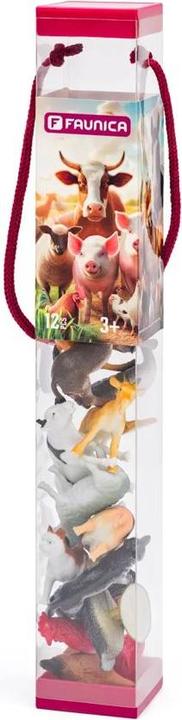 Image du produit Faunica Bauernhoftiere in der Tube, 12 Stück