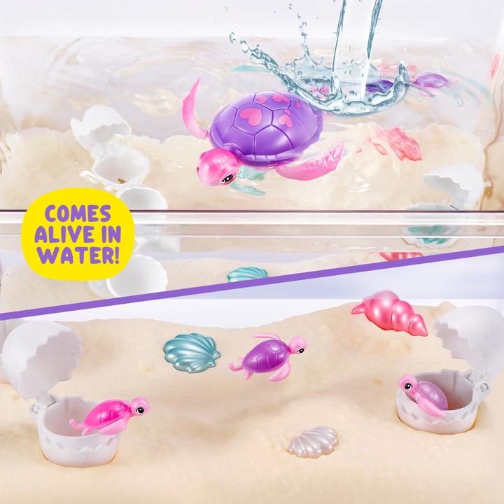 Produktbild Zuru Pets Alive - Mama Turtle & Baby Surprise (19.50 cm)