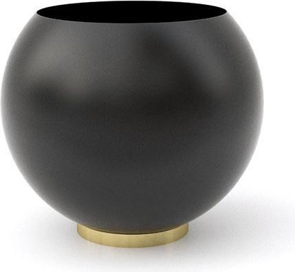 Image du produit Aytm Pot de fleurs Globe Noir Ø 43 cm