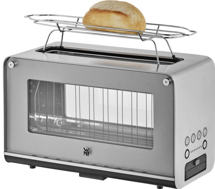 Produktbild WMF Lono Glas-Toaster mit Brötchenaufsatz