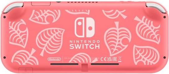 Actual product image Nintendo Switch Lite Animal Crossing: New Horizons Melinda Edition