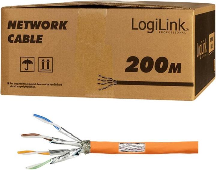 Produktbild LogiLink S/FTP AWG23 (S/FTP, CAT7, 200 m)
