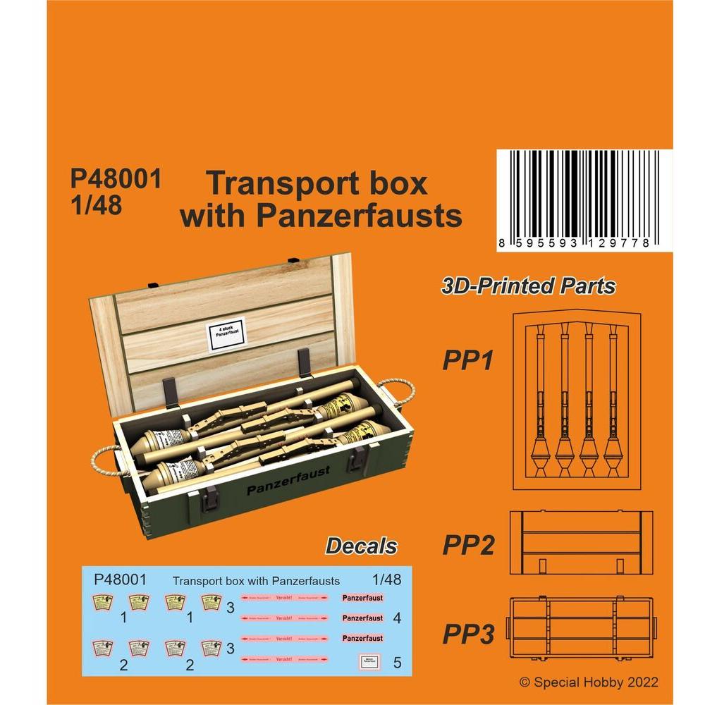 CMK Transport box with Panzerfausts
