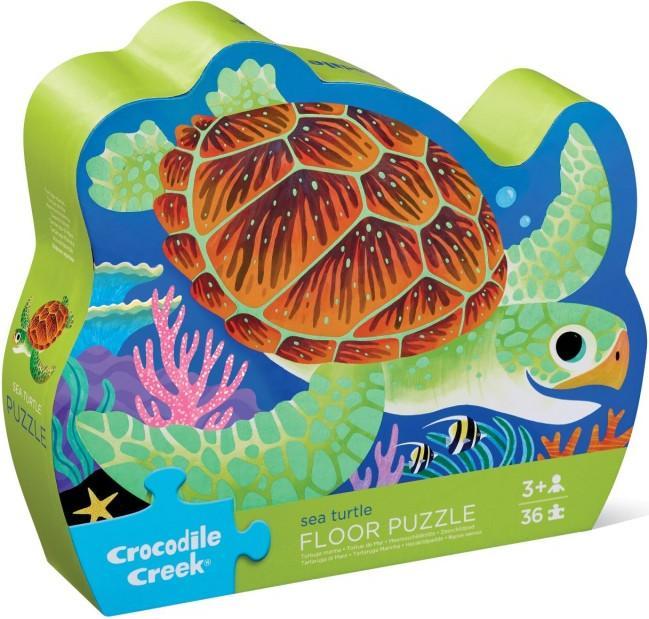 Produktbild Crocodile Creek 36 pc Shaped Puzzle,Sea Turtle (36 Teile)