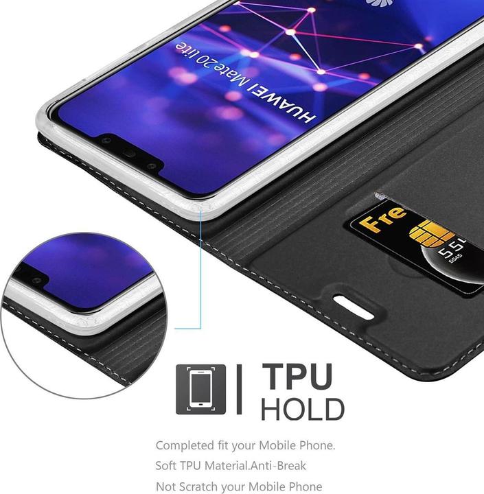 Actual product image Cadorabo Book Classy Style Cover (Mate 20 Lite)