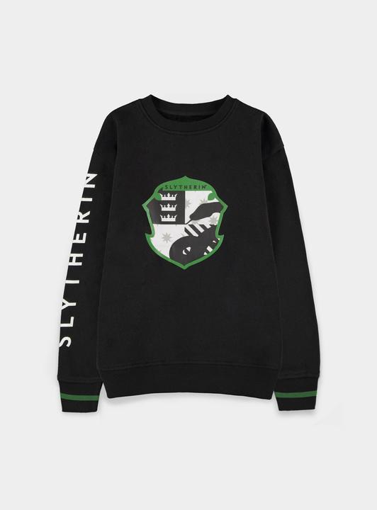 Produktbild Harry Potter: Wizards Unite Slytherin Emblem Boys Crew Sweater (122, 128)