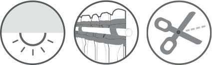 Actual product image Sehlbach Fertiggardine All-over-Blumenprint (245 x 135 cm)