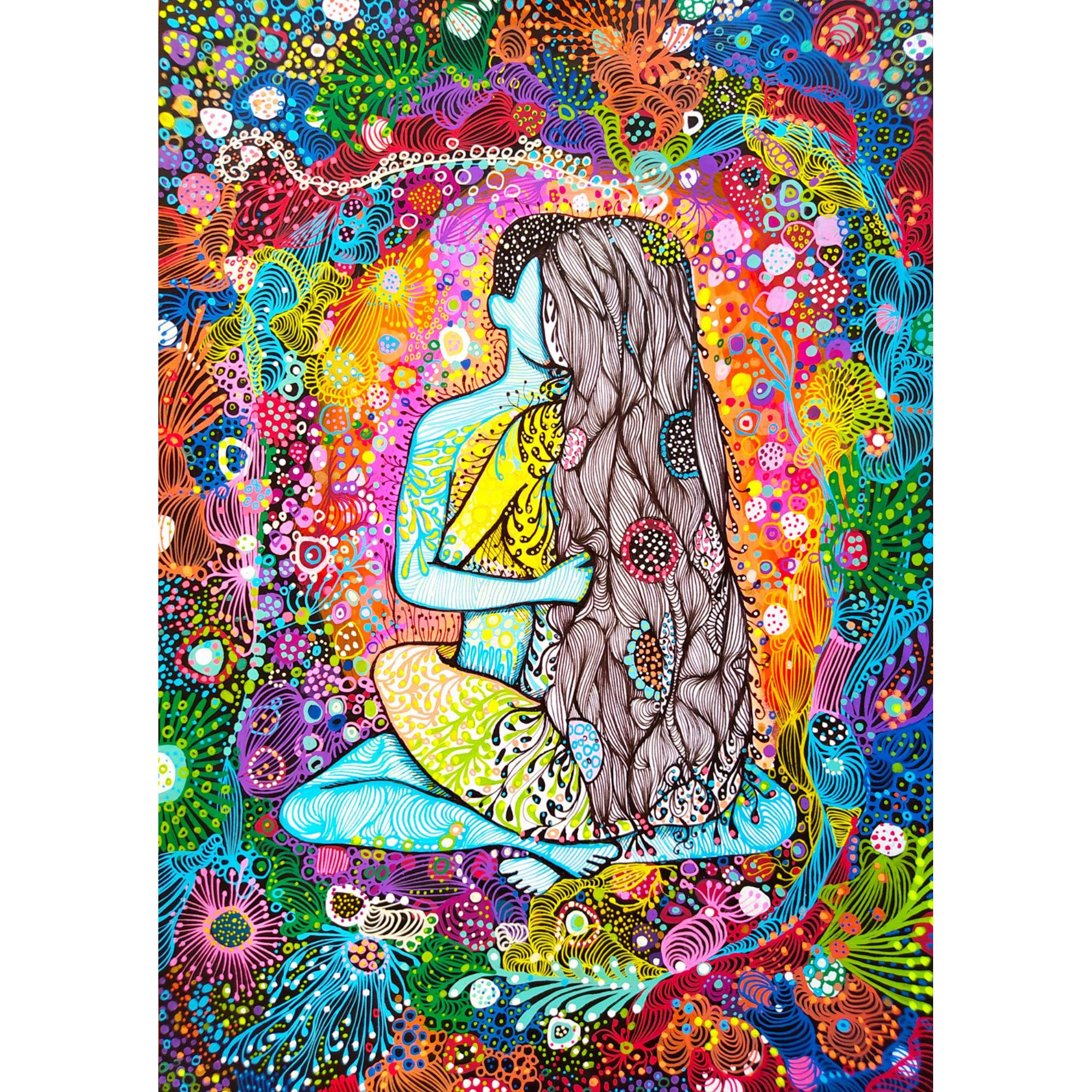 Thumbnail - Enjoy Puzzle Puzzle 1500 Teile - Cosmic Love (1500 Teile)