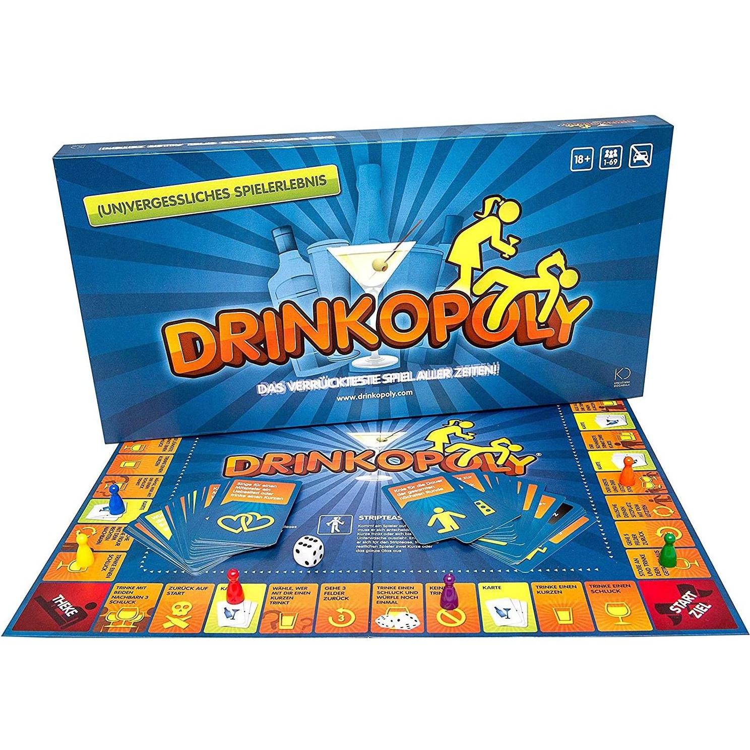 Thumbnail - Drinkopoly Original Partyspiel (Deutsch)