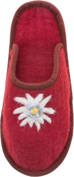 Actual product image Glorex Felt slippers red, size M (39, 40)