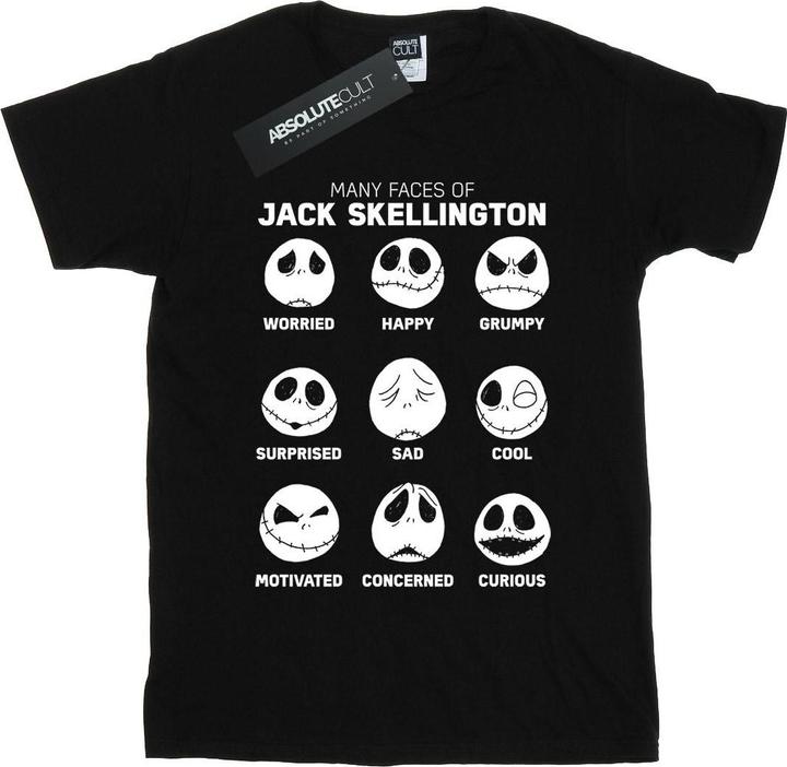 Produktbild Disney Nightmare Before Christmas The Many Faces Of Jack TShirt Jungen (152, 158)