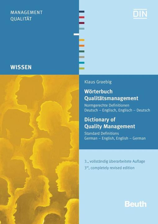 Produktbild Wörterbuch Qualitätsmanagement (Deutsch, Englisch, Klaus Graebig, 2017)