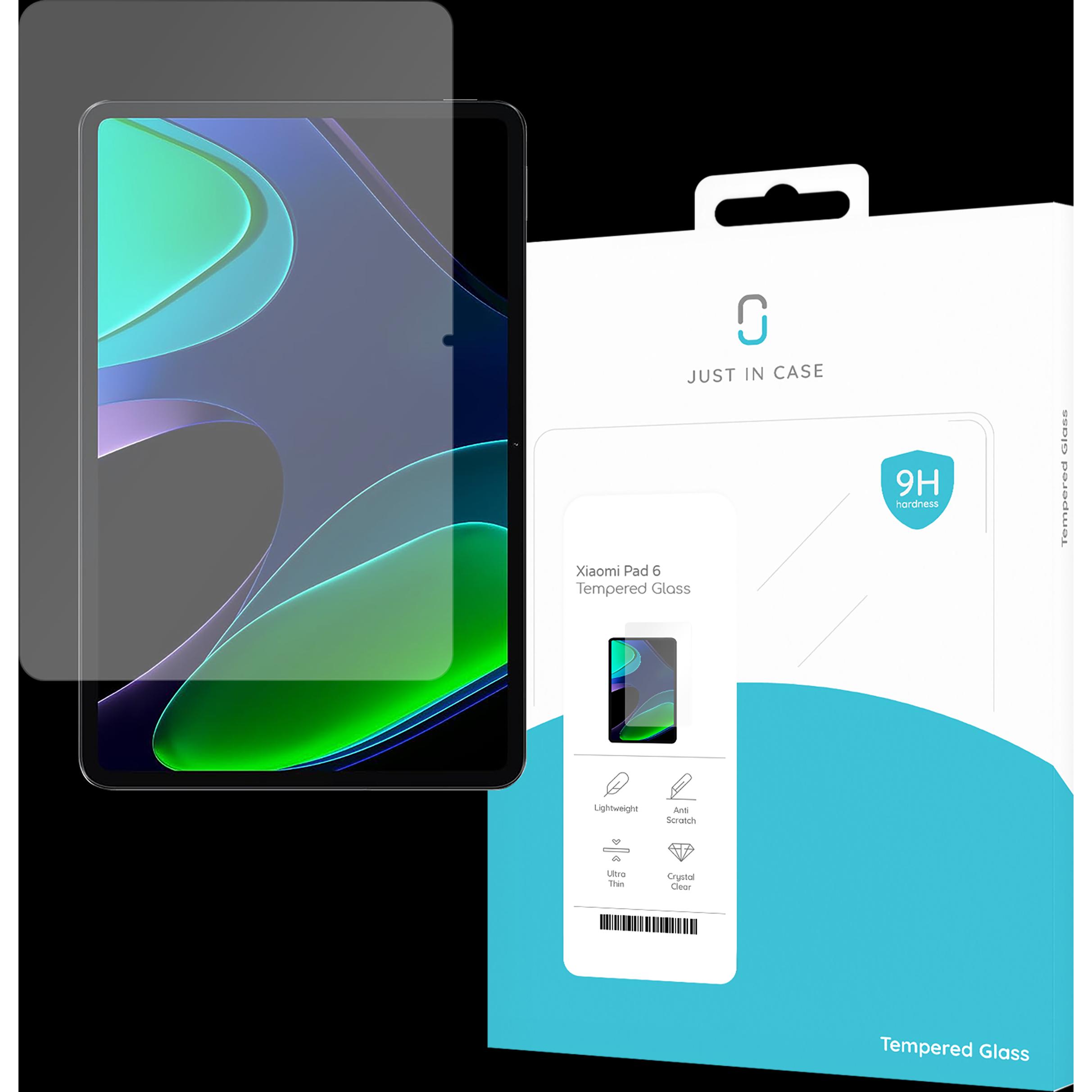 Thumbnail - Cazy Schutzglass Kompatibel mit Xiaomi Pad 6 - Displayschutz Tempered Glass - Transparant (1 Stück, Xiaomi Pad 6), Table...