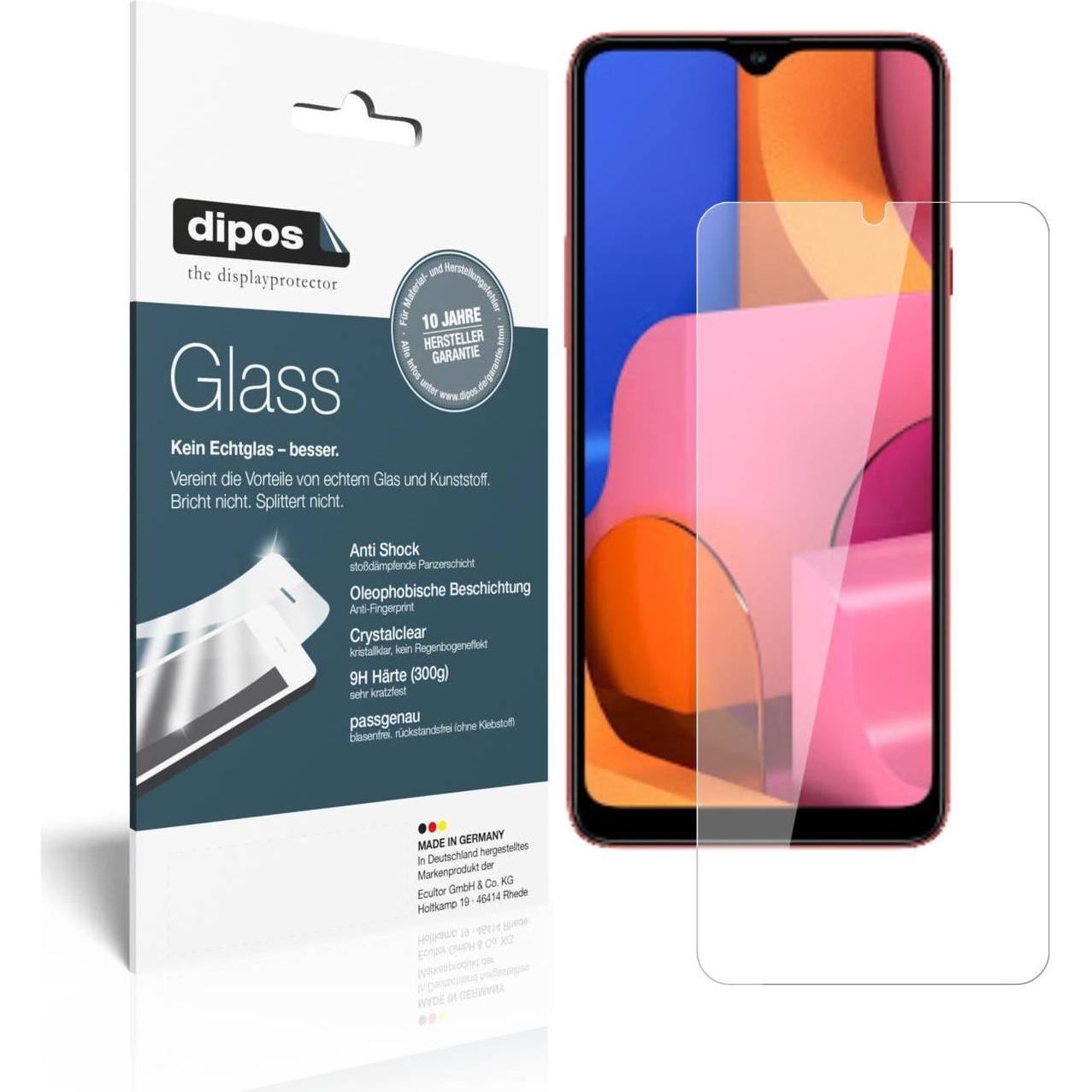 Thumbnail - Dipos Displayschutz Anti-Shock (1 Stück, Samsung Galaxy A20s), Smartphone Schutzfolie, Transparent