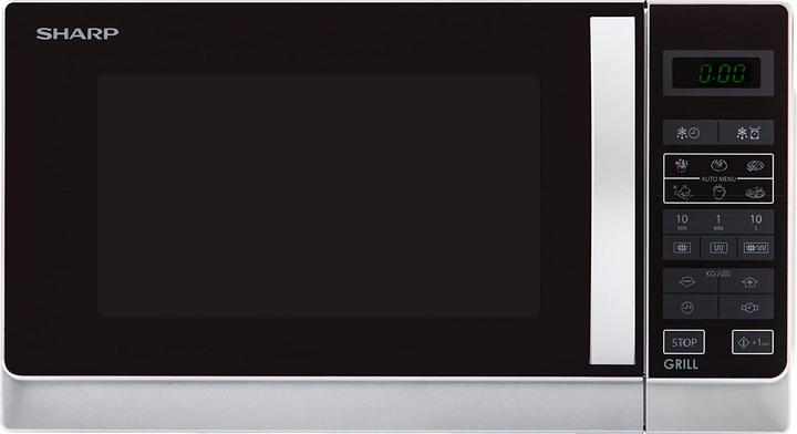 Sharp R642INW, argento (20 l)