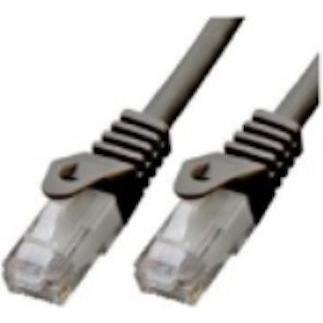 M-Cab CAT6 RJ45 U/UTP LSZH 5.00M BK (U/UTP, CAT6, 5 m), Netzwerkkabel