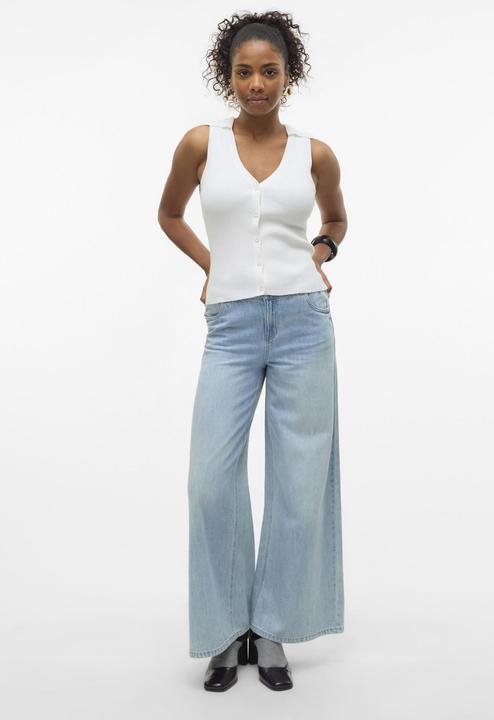 Actual product image Vero Moda VMANNET Mid Rise Weiter Beinschnitt Jeans Weit geschnitten (W30/L32)