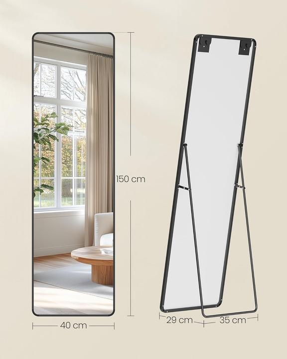 Immagine prodotto Songmics Standspiegel (40 x 150 cm)
