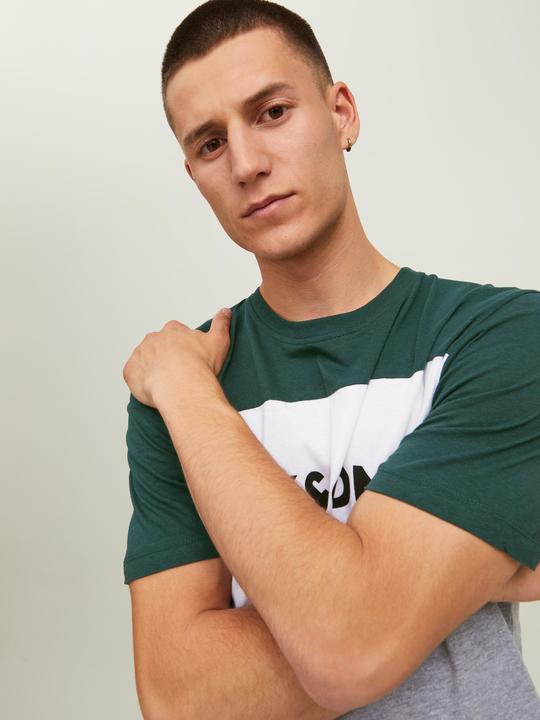 Actual product image Jack & Jones Colourblocking Logo T-Shirt (M)