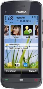 Produktbild Nokia C5-03 - Graphit Black (40 GB, 3.20", 3G)