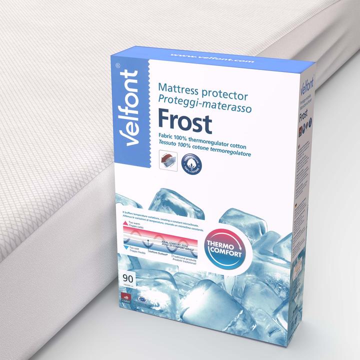 Actual product image Velfont Frost thermoregulating mattress protector (80 x 200 cm)