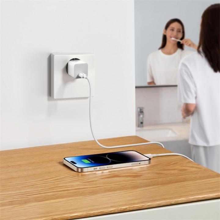 Produktbild Baseus Mini wall charger GaN5 20W (white) (20 W, 1 Port)