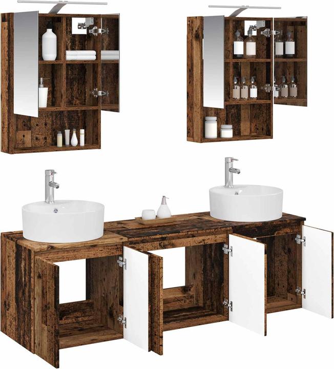 Produktbild vidaXL Badezimmerschrank-Set