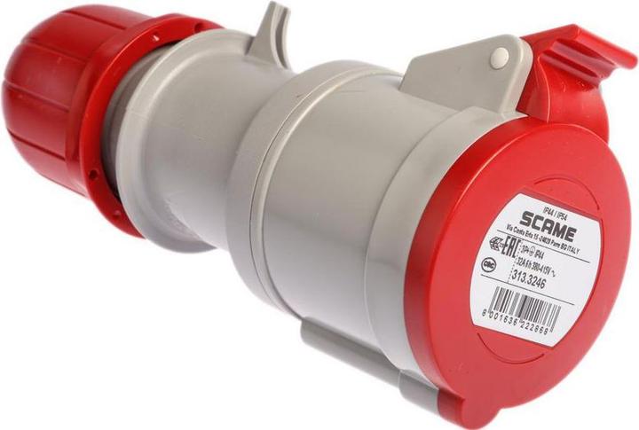 Produktbild RS PRO Glanded Connector 3P+E 32A 415V IP44