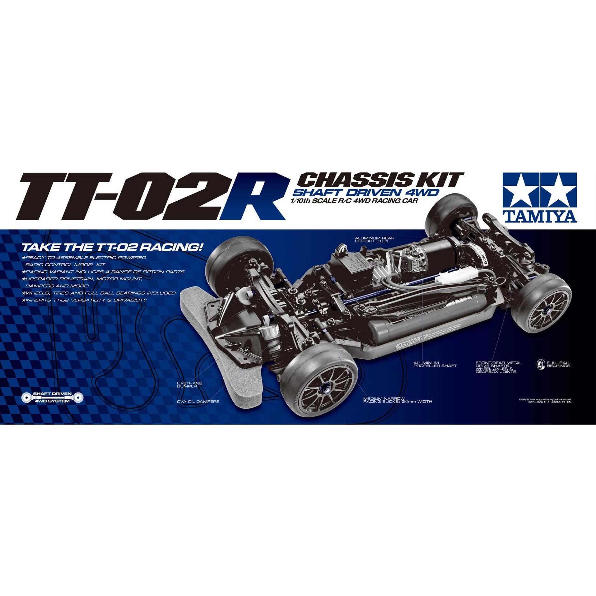 Thumbnail - Tamiya TT-02R Chassis (Kit)