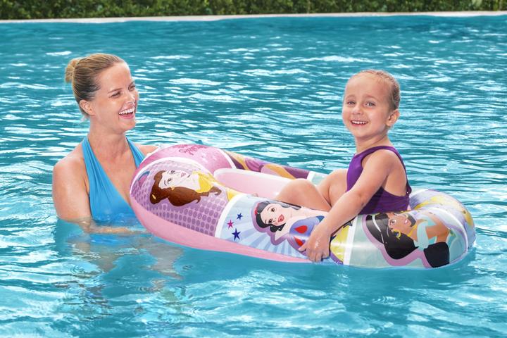 Produktbild Bestway Disney - Princess Inflatable boat, Pool, Inflatable boat, Pink, Vinyl, 1 person(s), Box (102 cm, 1 Person)