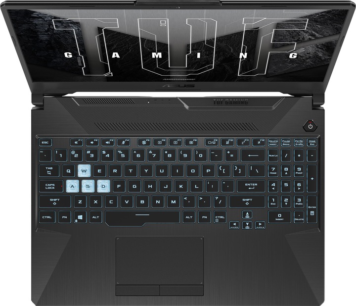 Actual product image ASUS TUF Gaming F15 (15.60", Intel Core i5-11400H, 8 GB, 512 GB, DE)