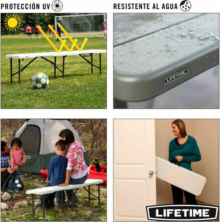 Actual product image Lifetime Folding bench