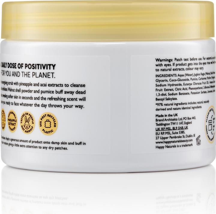 Immagine prodotto Happy Naturals Scrub corpo energizzante 300ml (300 ml)