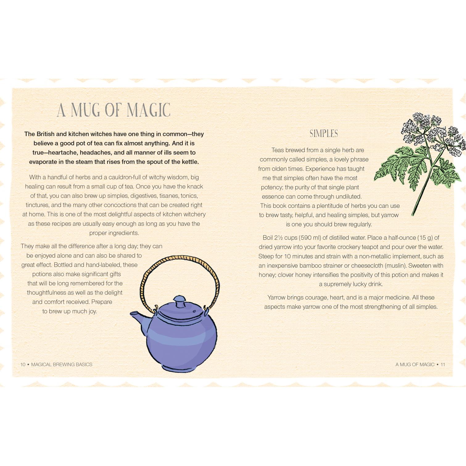 Thumbnail - Wiccan Teas & Brews, Sachbücher von Cerridwen Greenleaf