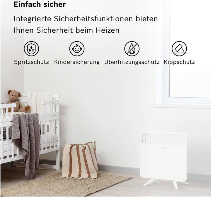 Image du produit Bosch Hausgeräte Heat Convector HC 4000-10 Thermotechnik Heat Convector HC 4000- (1000 W)