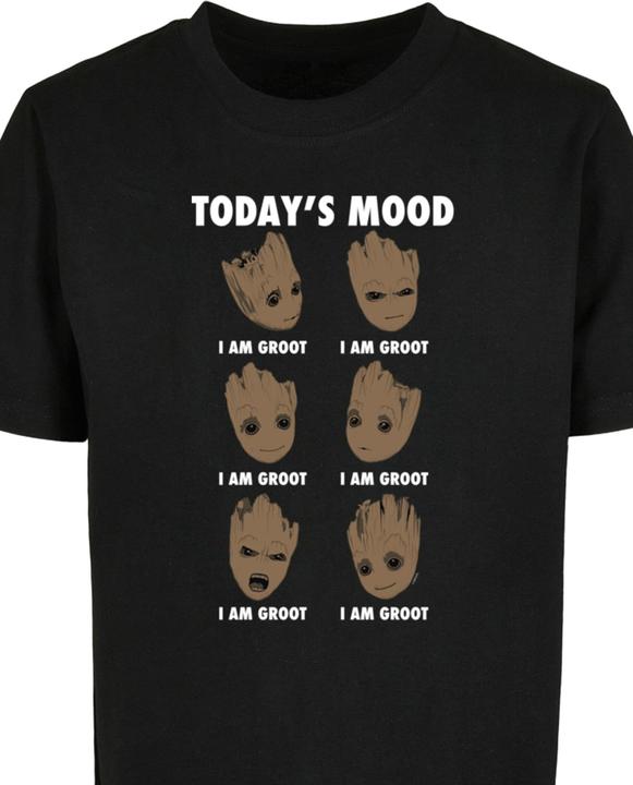 Produktbild Absolute Cult Kids Guardians Of The Galaxy Vol 2 - Groot Todays Mood Basic Tee 2.0 - 124379 (146, 152)