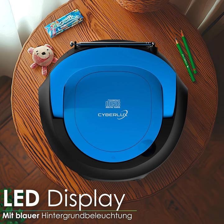 Produktbild Cyberlux Tragbarer CD-Player mit USB