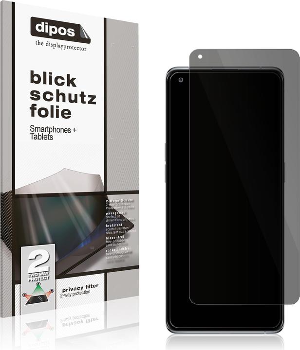 Produktbild Dipos Blickschutzfolie 2-Way Anti-Shock (1 Stück, Oppo Find X5)