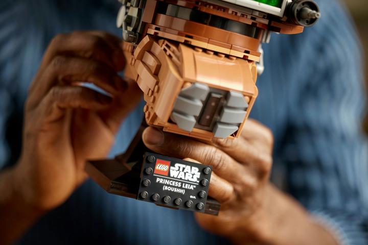 Produktbild LEGO Princess Leia Helmet (75351, LEGO Star Wars)