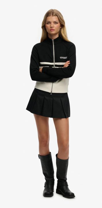 Immagine prodotto Superdry Minigonna a pieghe da donna (L)