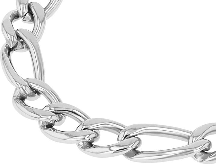 Image du produit S.Oliver Bijoux de bras pour hommes, acier inoxydable (22 cm, Acier inoxydable)