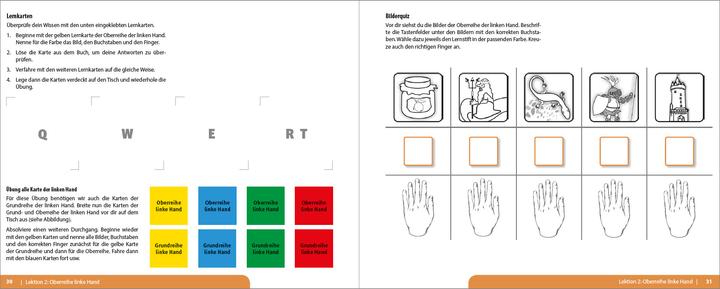 Actual product image 10 Finger Tippen in 3 Stunden (German, Anja Schmid, 2019)