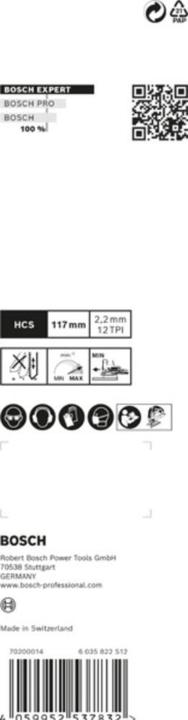 Produktbild Bosch Professional Zubehör Expert Stichsägeblatt-Set