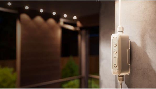 Image du produit Nanoleaf Permanent Outdoor Lights Smarter Kit 15 Meter (Blanc, Multicolore, RGB, 1500 cm, Extérieur, Intérieur)