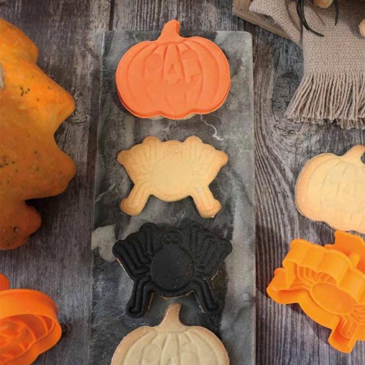 Image du produit ScrapCooking 2er Set Ausstecher Halloween Spinne und Kürbis