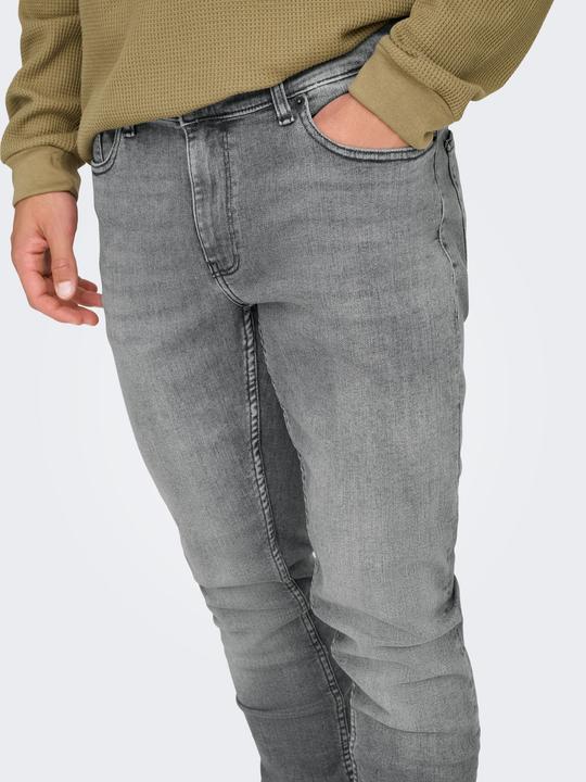 Produktbild Only & Sons ONSLOOM SLIM GREY NOOS Slim Fit Jeans (W32/L34)