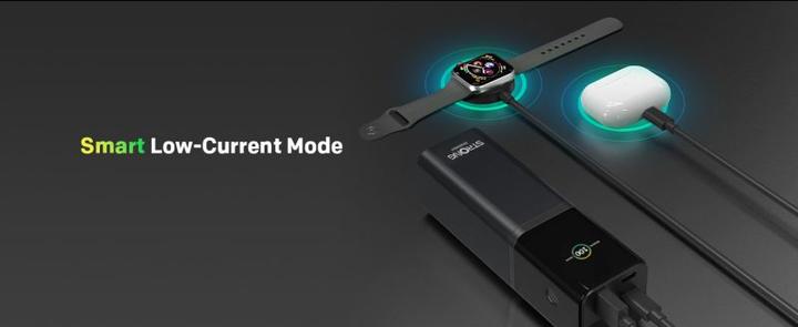 Produktbild Strong S-19 Powerbank Ladegerät mit 140W USB-C Power Delivery 3-Port Schnellladegerät für Laptop, Sm (12000 mAh, 176 W, 37 Wh)